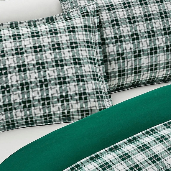 Lauren Ralph Lauren Ulster plaid Flannel Comforter set - Picture 3 of 10